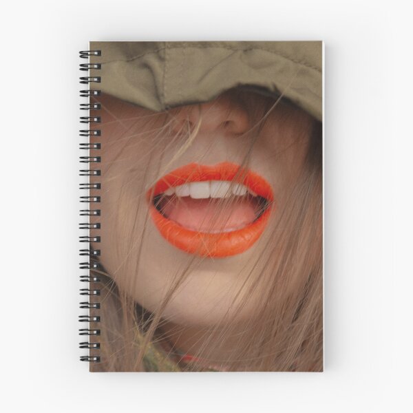 Item preview, Woman with orange lips in the rain designed and sold by anetearamina.