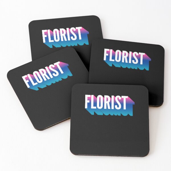 Item preview, Florist With Long Gradient Shadow designed and sold by SVPOD.