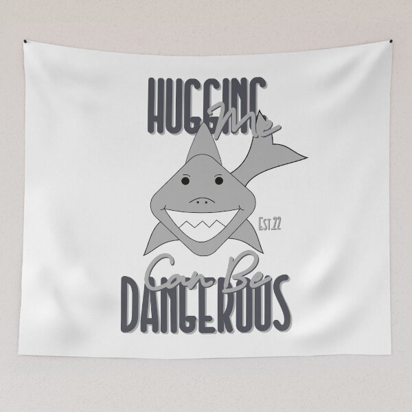 Item preview, HUGGING ME CAN BE DANGEROUS designed and sold by GAADesignz.