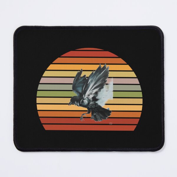 Item preview, Hawk, Crow, fly, black, brave, eagle, background colors, circle, designed and sold by AlA2 3MER.