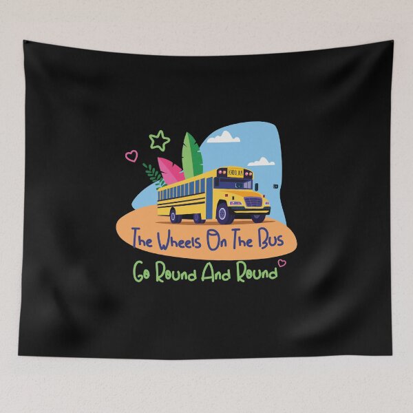 Item preview, The Wheels On The Bus Go Round And Round designed and sold by HJATA99.
