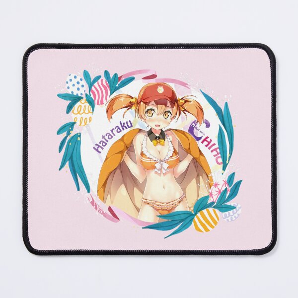 Item preview, The Devil is a Part Timer Anime Hataraku - Floral Circle Cut Frame designed and sold by creativille.