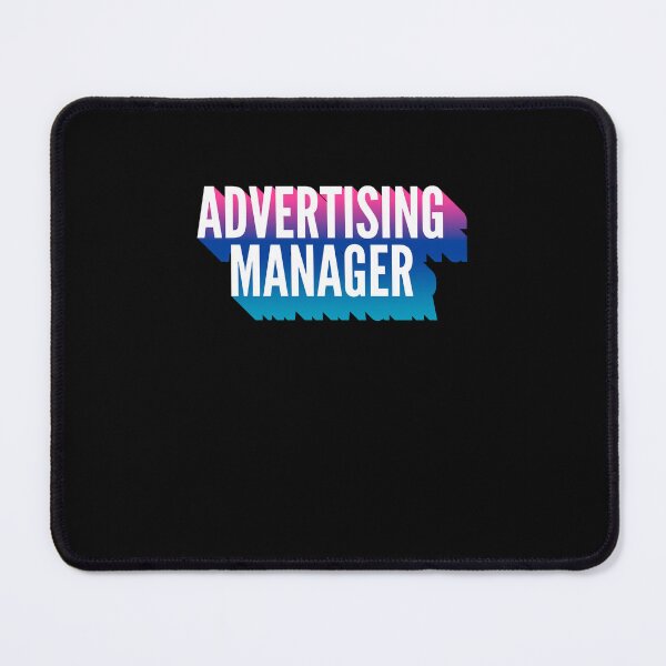 Item preview, Advertising Manager With Long Gradient Shadow designed and sold by SVPOD.
