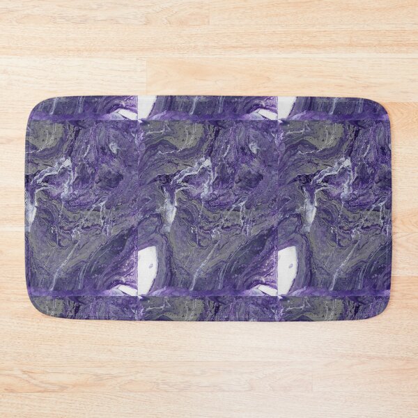 Item preview, Purple and Grey Marble designed and sold by LuxeHurricane.