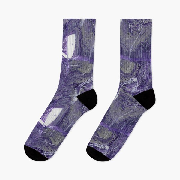 Item preview, Purple and Grey Marble designed and sold by LuxeHurricane.