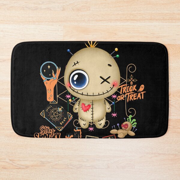 Item preview, Stay Spooky Voodoo Halloween Doll Illustrated Digital Design V2 designed and sold by mangaworldart.