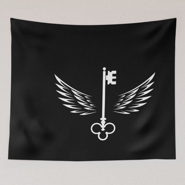 Item preview, Flying Key - Magic Winged Key - Halloween illusion designed and sold by ALLURE-minimal.