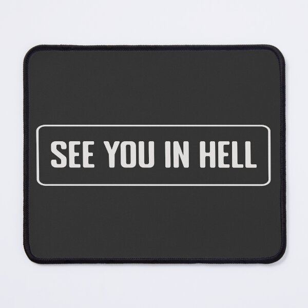 Item preview, See You in hell Cool Helmet designed and sold by thesmokeydogs.