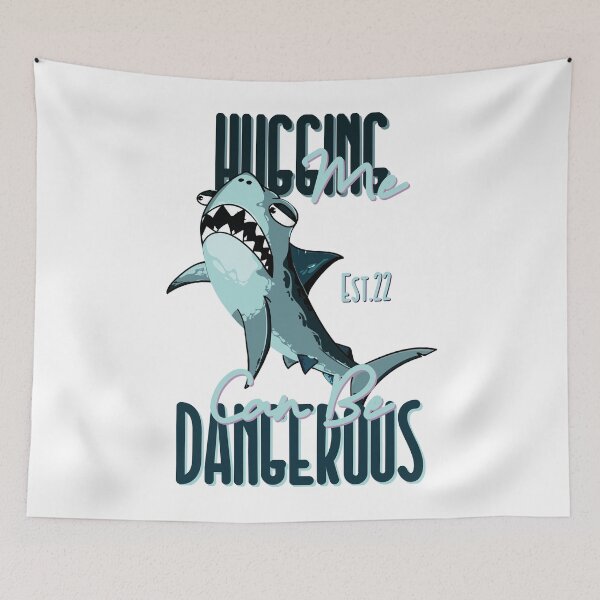 Item preview, HUGGING ME CAN BE DANGEROUS designed and sold by GAADesignz.