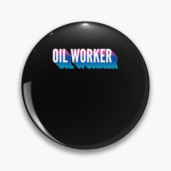 Item preview, Oil worker With Long Gradient Shadow designed and sold by SVPOD.