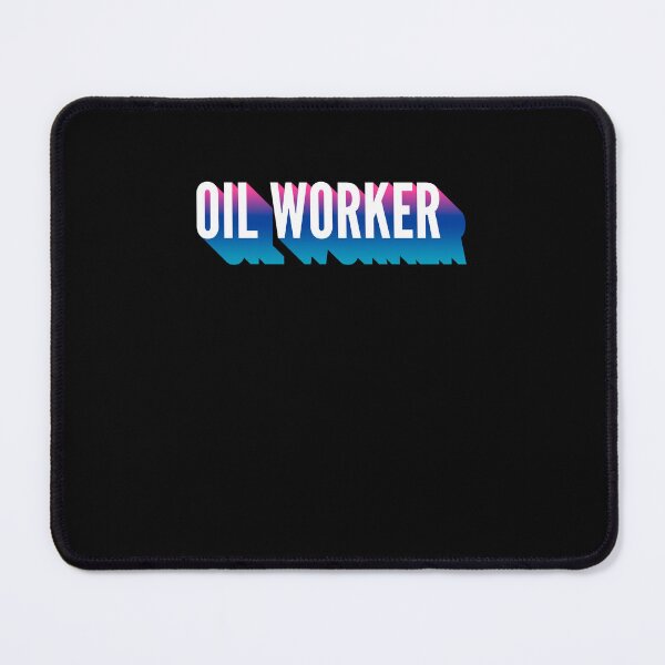 Item preview, Oil worker With Long Gradient Shadow designed and sold by SVPOD.