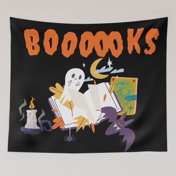 Item preview, Halloween Ghost Boooooks designed and sold by universegrace.