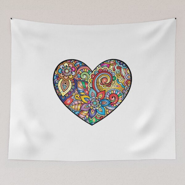 Item preview, Damaged Healing Heart Drawing Painting designed and sold by PodiShawna.