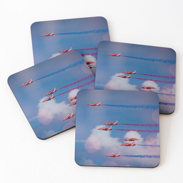 Item preview, Red Arrows In The Sky designed and sold by rawshutterbug.