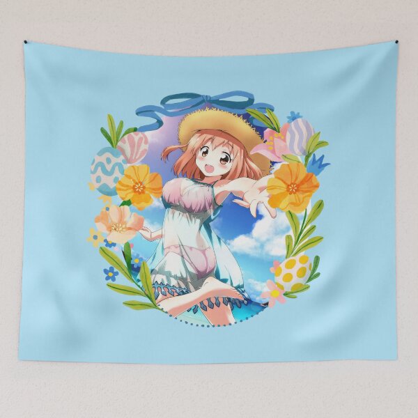 Item preview, The Devil is a Part Timer Anime Beautiful Hataraku - Floral Oval Cut Frame designed and sold by creativille.