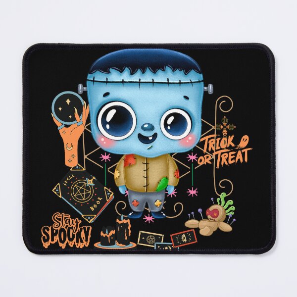 Item preview, Stay Spooky Voodoo Halloween Doll Illustrated Digital Design V3 designed and sold by mangaworldart.