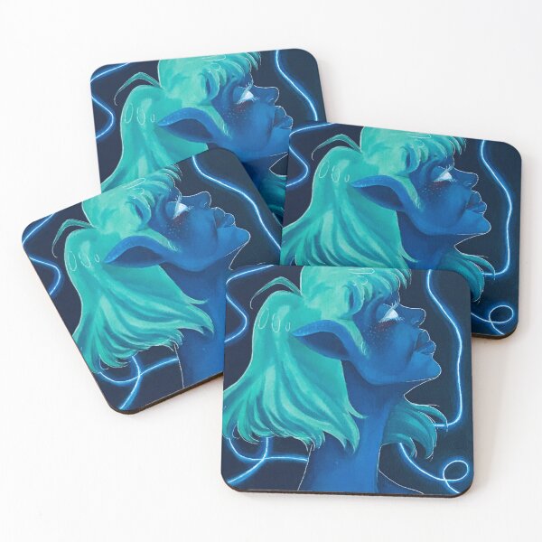 Item preview, Blue Neon Fae designed and sold by Adrienne Thompson.