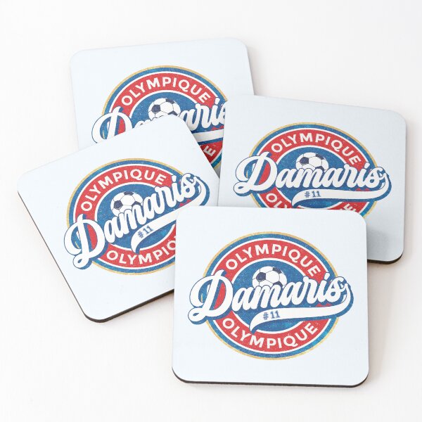 Item preview, Damaris Olympique Lyon Football Badge (round) designed and sold by Numero14.