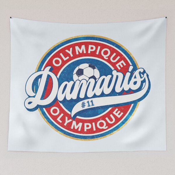 Item preview, Damaris Olympique Lyon Football Badge (round) designed and sold by Numero14.