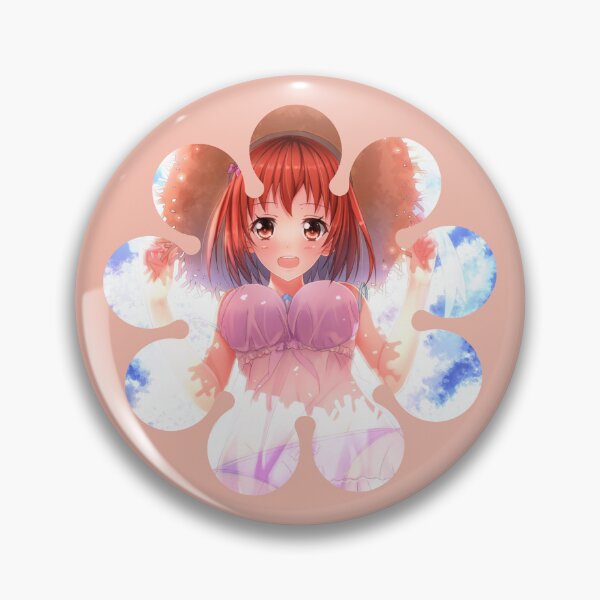 Item preview, The Devil is a Part Timer Anime Beautiful Hataraku - Geometric Flower Cut Frame designed and sold by creativille.