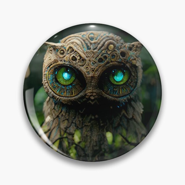 Item preview, Tartarian Owl - Forest Elemental designed and sold by SoulShaman.
