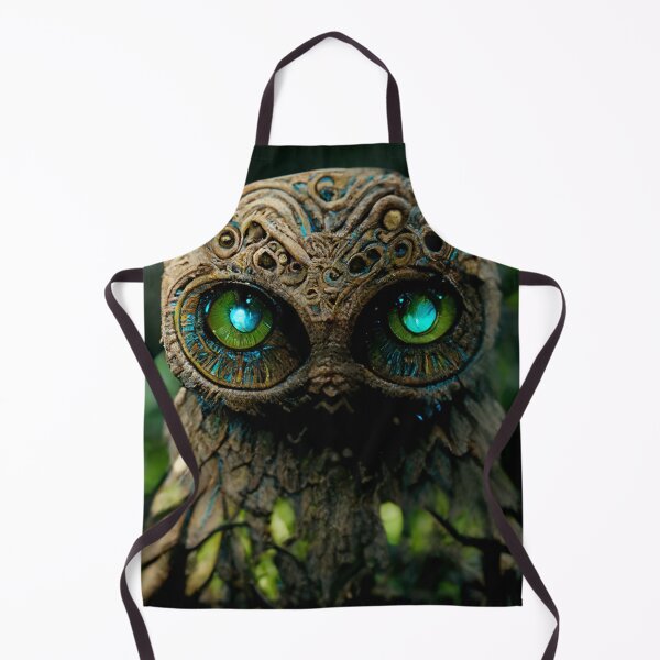 Item preview, Tartarian Owl - Forest Elemental designed and sold by SoulShaman.