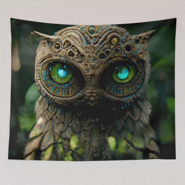 Item preview, Tartarian Owl - Forest Elemental designed and sold by SoulShaman.