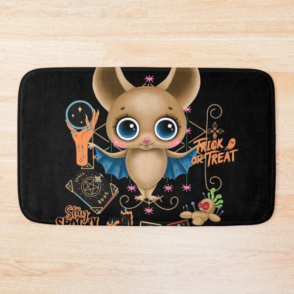Item preview, Stay Spooky Voodoo Halloween Bat Illustrated Digital Design V4 designed and sold by mangaworldart.