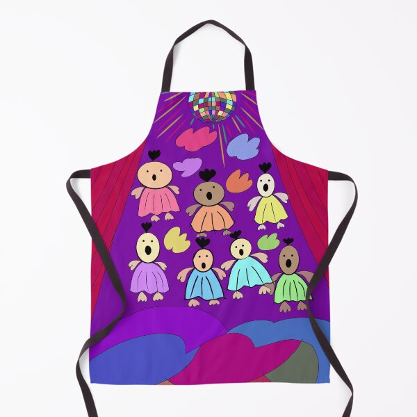Item preview, Chibbi heads singing in a concert drawing designed and sold by Darkies-store.