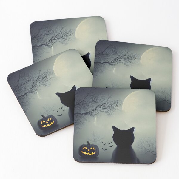 Item preview, Halloween Cat with pumpkin designed and sold by RileyKyler.