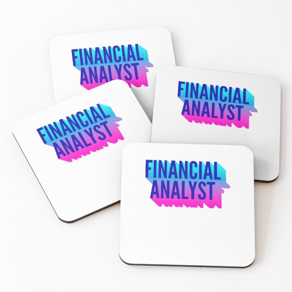 Item preview, Financial analyst With Long Gradient Shadow designed and sold by SVPOD.