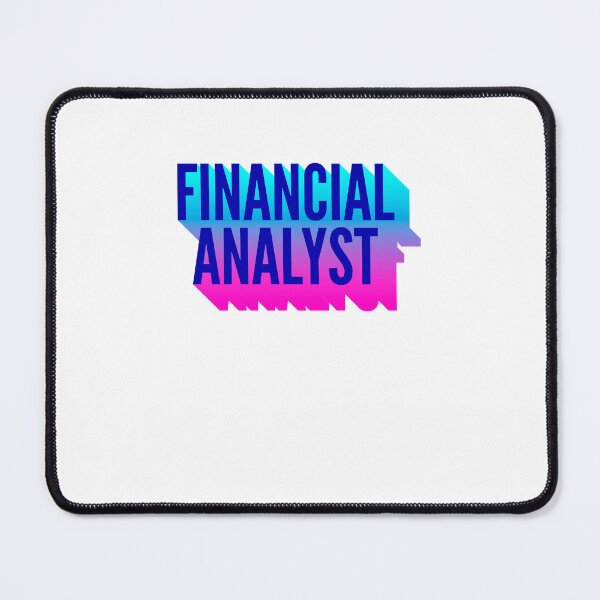 Item preview, Financial analyst With Long Gradient Shadow designed and sold by SVPOD.