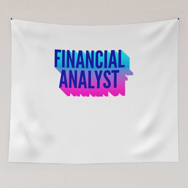Item preview, Financial analyst With Long Gradient Shadow designed and sold by SVPOD.
