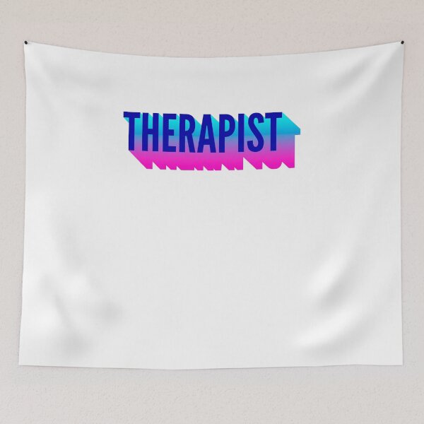 Item preview, Therapist With Long Gradient Shadow designed and sold by SVPOD.
