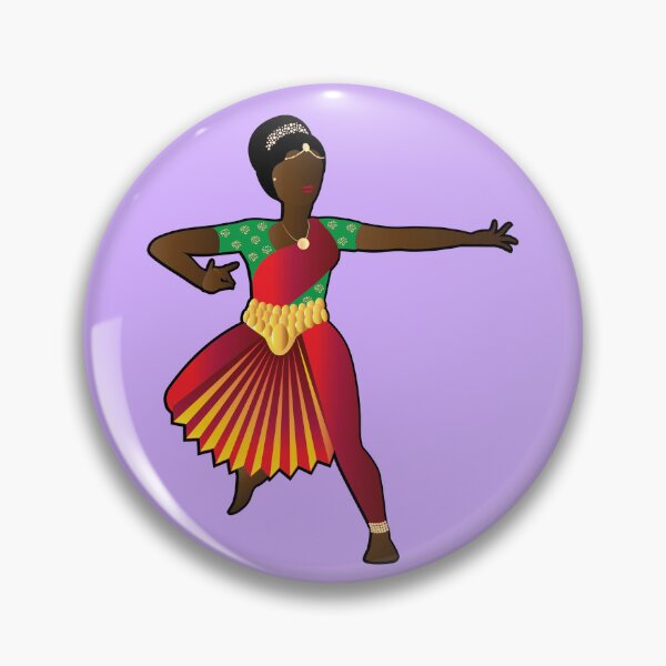 Item preview, Bharatanatyam : Classical Indian Crimson Dancer designed and sold by umasharda.