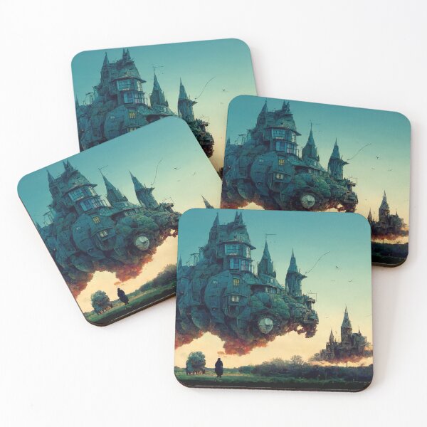 Item preview, Dreamscape - Floating Castle designed and sold by Leviathan  Print.
