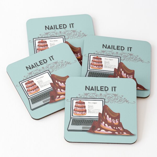 Item preview, Nailed it - baking edition designed and sold by BitsNPix.
