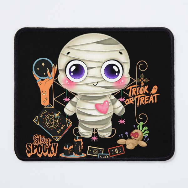 Item preview, Stay Spooky Voodoo Halloween Mummy Illustrated Digital Design V5 designed and sold by mangaworldart.