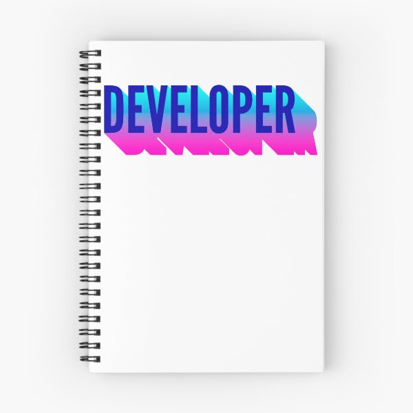 Item preview, Developer With Long Gradient Shadow designed and sold by SVPOD.