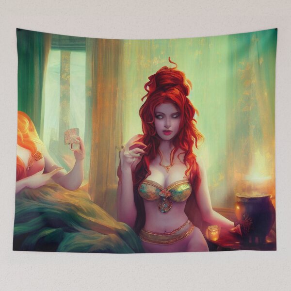 Item preview, Redheaded Genie  designed and sold by RileyKyler.