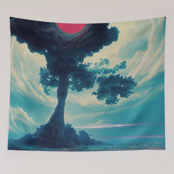 Item preview, Magic tree - Anime- Manga designed and sold by PeanutArtCorner.