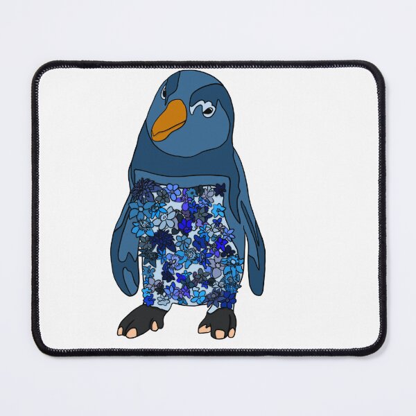 Item preview, Blue Clematis Penguin (Solid) designed and sold by Greenwings33.