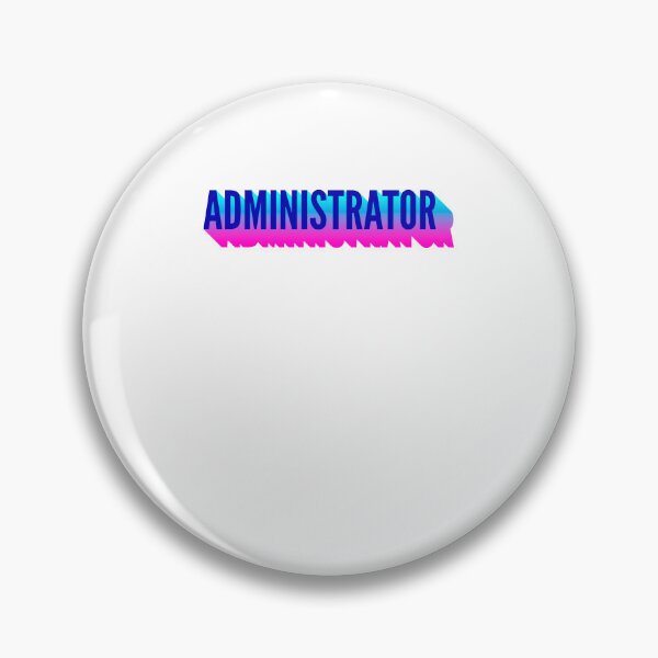 Item preview, Administrator With Long Gradient Shadow designed and sold by SVPOD.