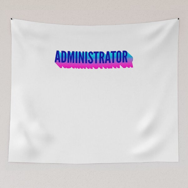 Item preview, Administrator With Long Gradient Shadow designed and sold by SVPOD.