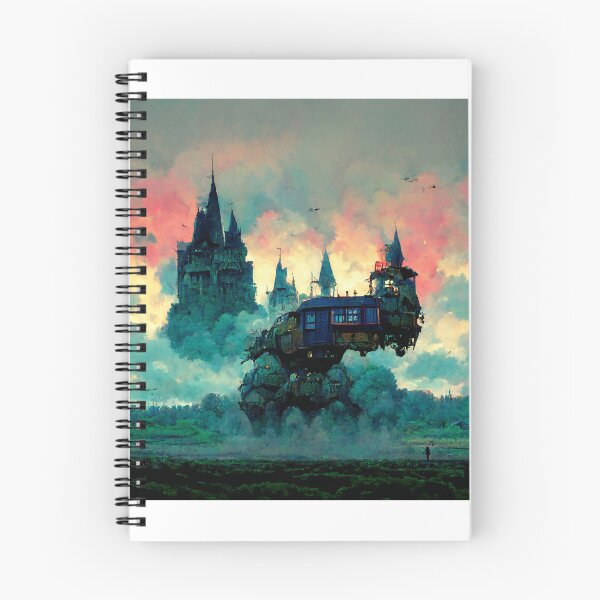 Item preview, Dreamscape - Floating Mechanical Castle designed and sold by Leviathan  Print.