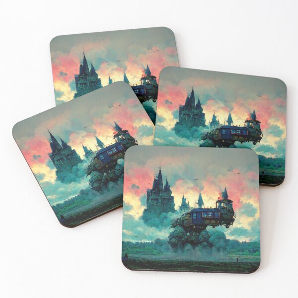 Item preview, Dreamscape - Floating Mechanical Castle designed and sold by Leviathan  Print.