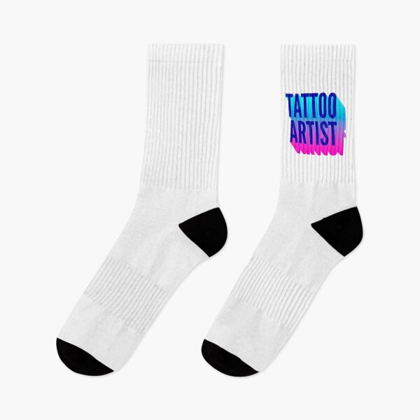Item preview, Tattoo artist With Long Gradient Shadow designed and sold by SVPOD.