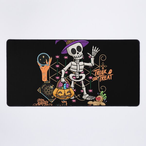 Item preview, Spooky Voodoo Halloween Skeleton Illustrated Digital Design V6 designed and sold by mangaworldart.