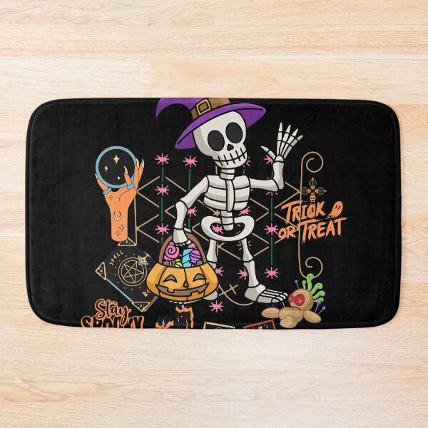 Item preview, Spooky Voodoo Halloween Skeleton Illustrated Digital Design V6 designed and sold by mangaworldart.