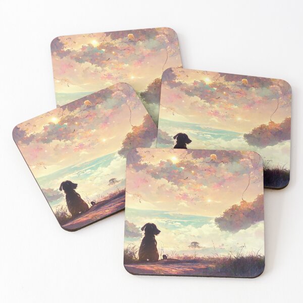 Item preview, Dog on a Mountain - anime - manga designed and sold by PeanutArtCorner.